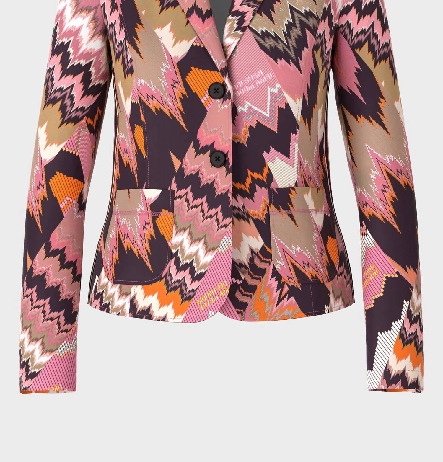 Marc Cain - Orchid Print Sports Jacket
