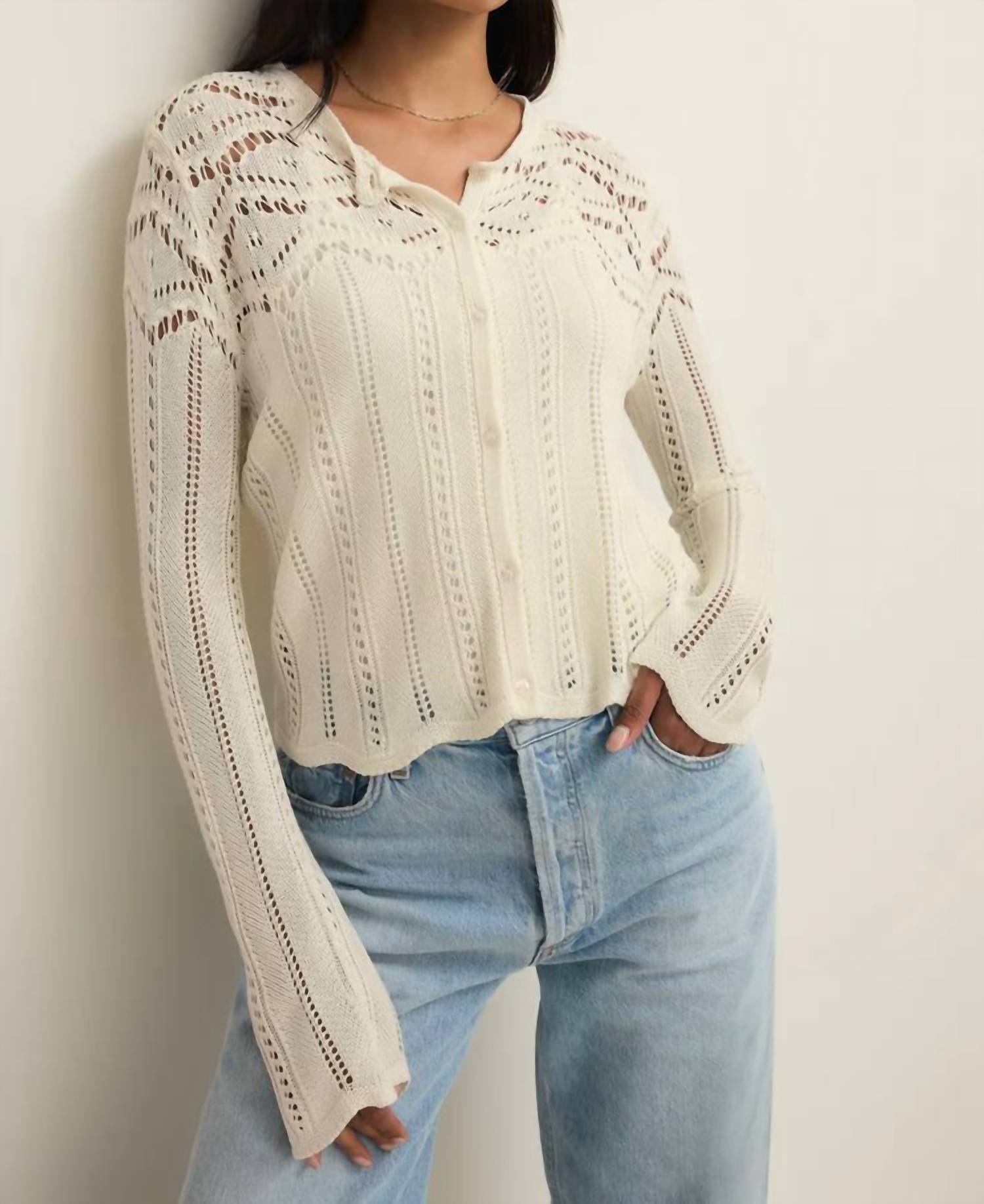 Z Supply - Alycia Crochet Cardigan