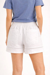 Splendid - Stella Linen Trim Shorts
