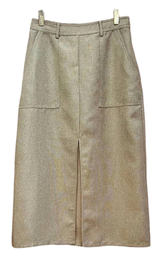 Frnch - Women's Nevenka Woven Midi Skirt