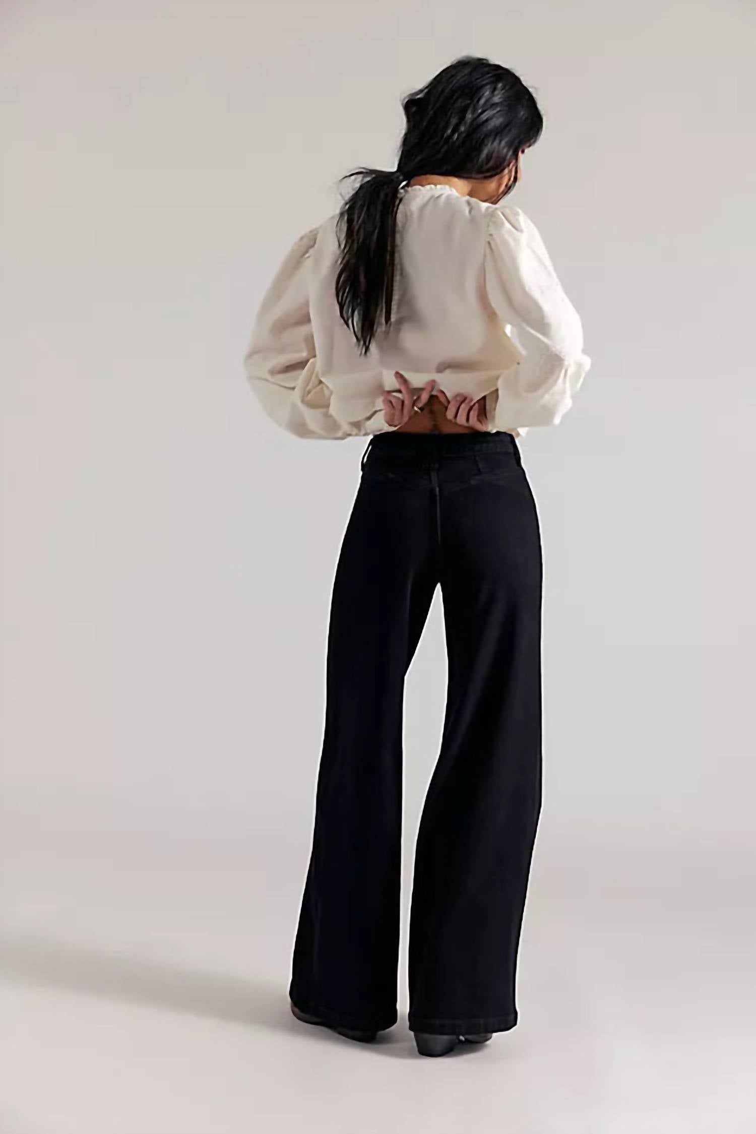 Free People - Kellee High Rise Palazzo Jeans