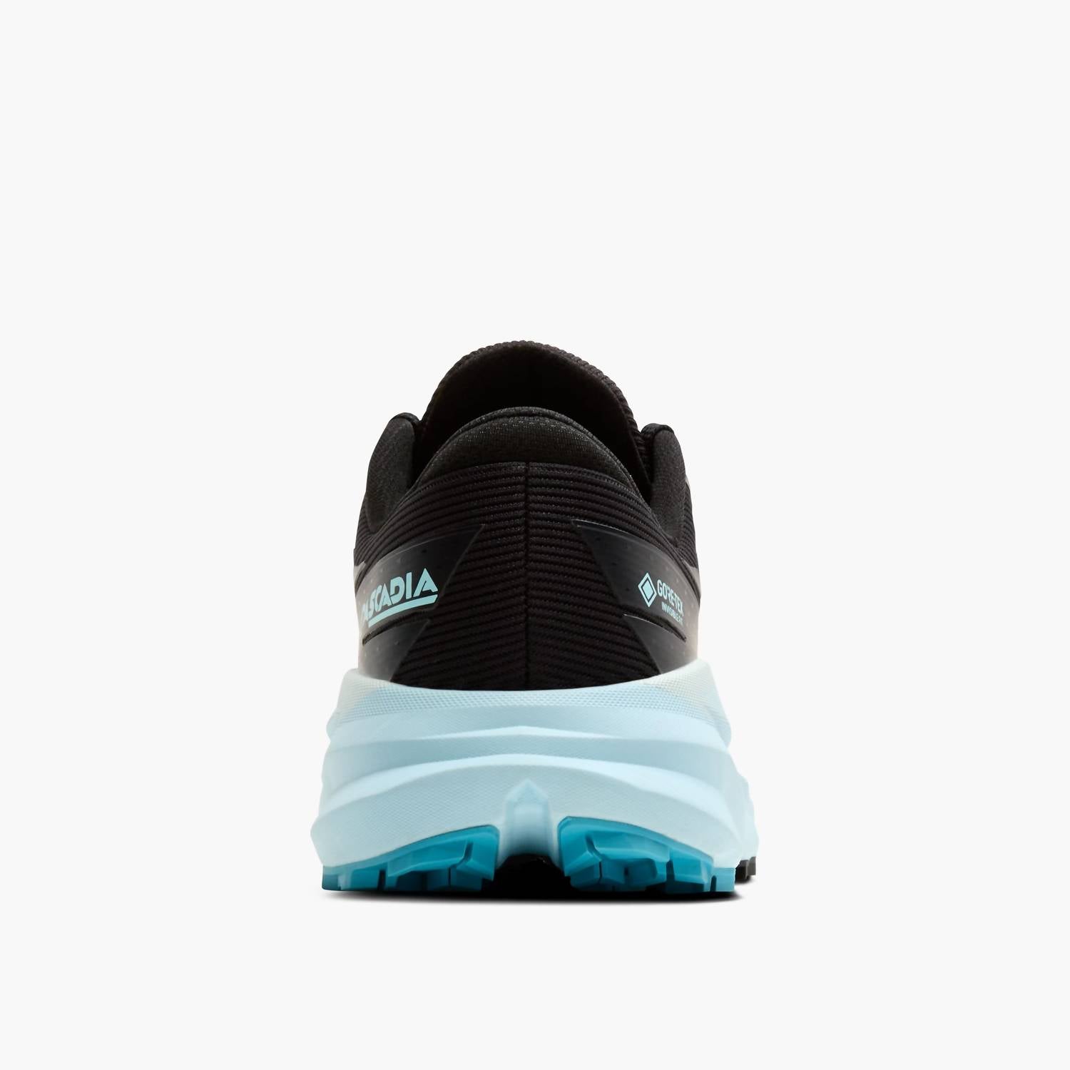 BROOKS Women's Cascadia 19 Gtx Running Shoes in black ebony blueflower - women's shoe - alternate view
