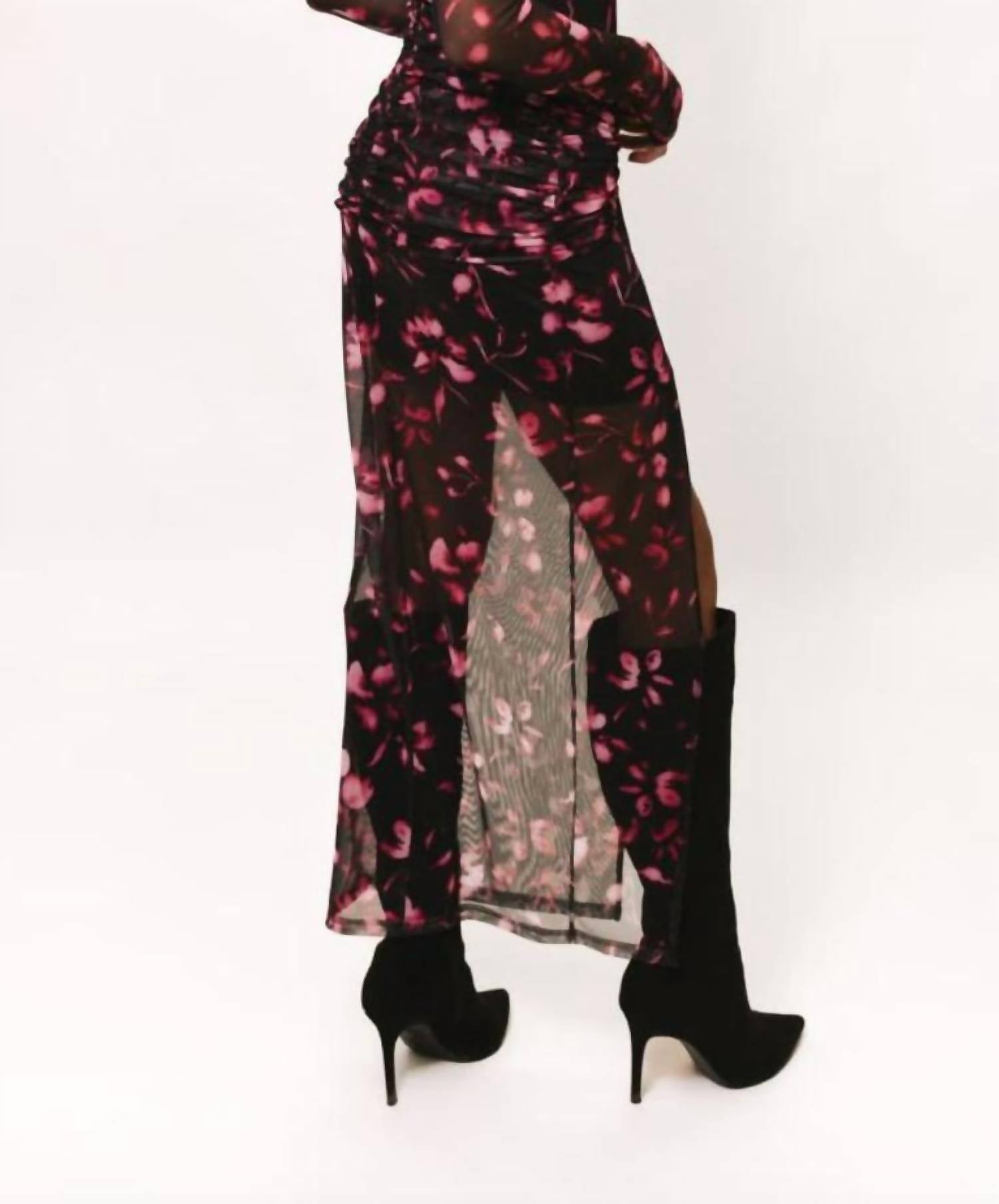 Hutch - Ambrose Mock Neck Maxi Dress