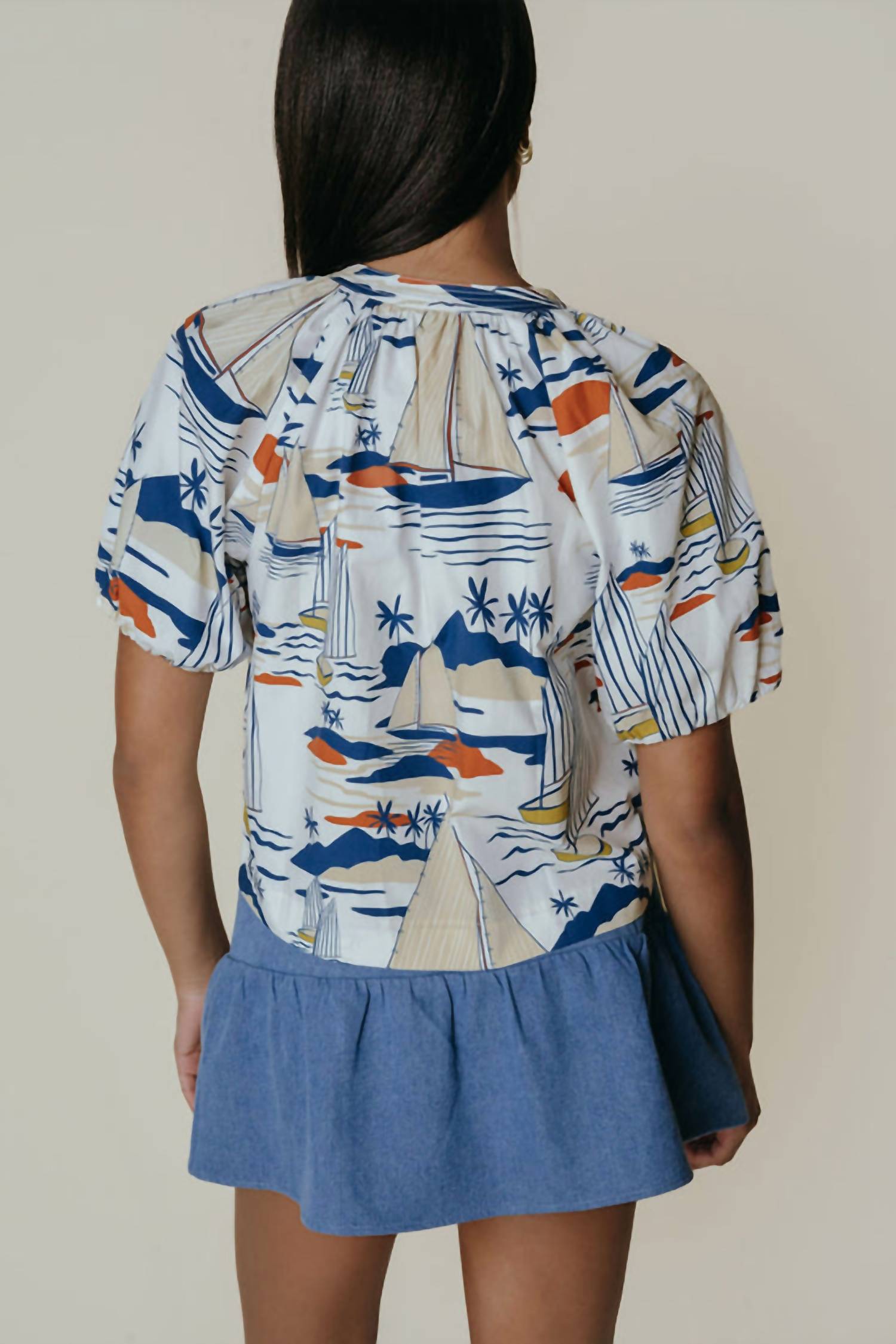 Laroque - Henley Short Sleeve Top