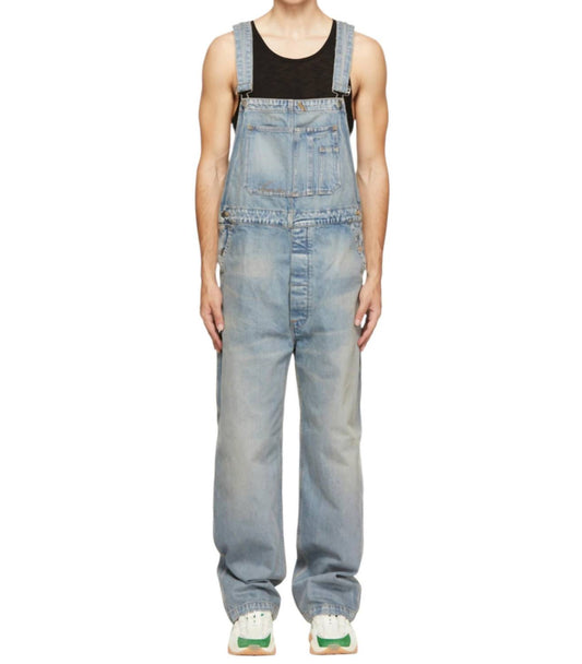 Amiri - Topstitching Denim Overalls