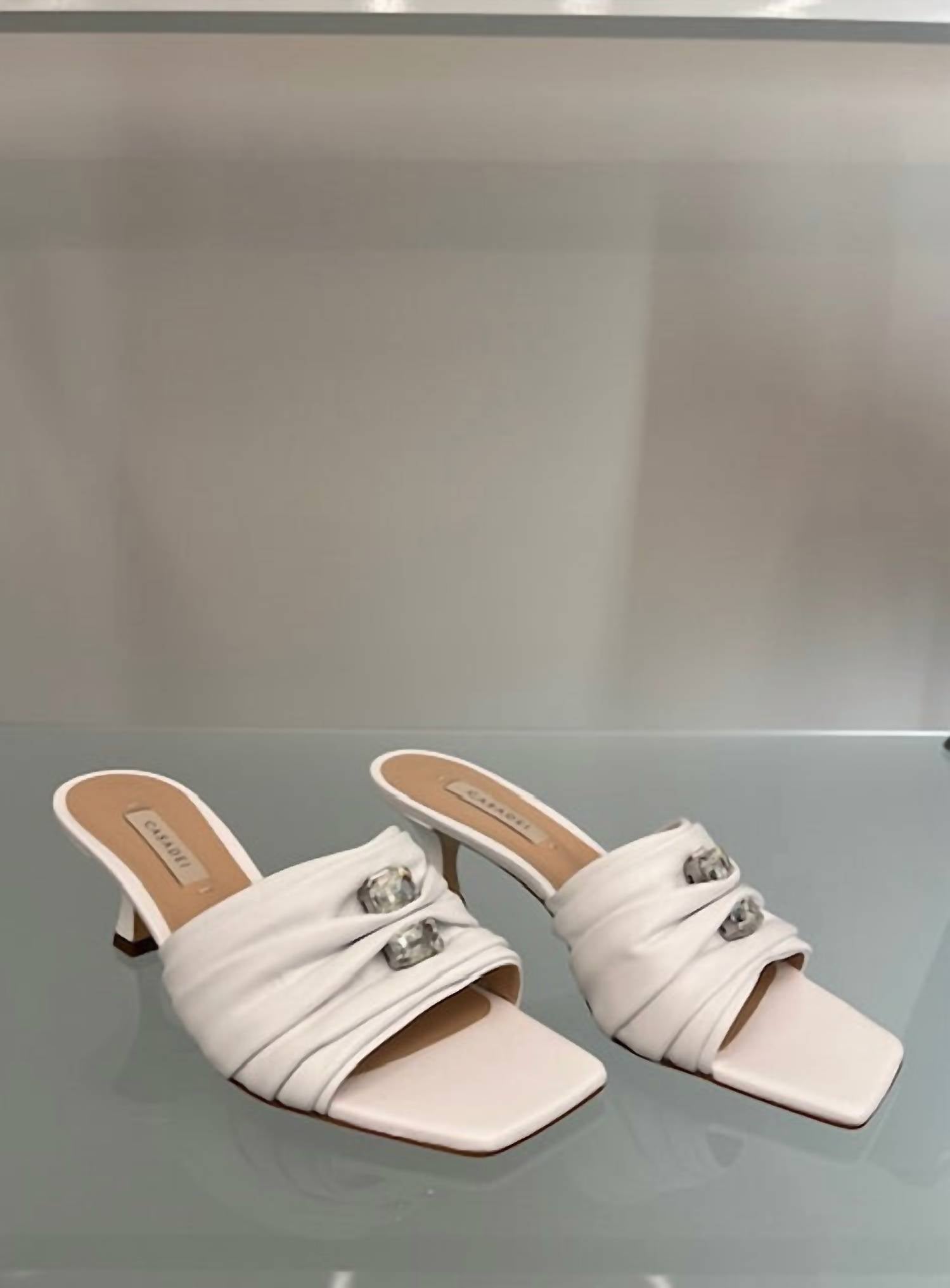 Casadei - Slide With Crystal Stones