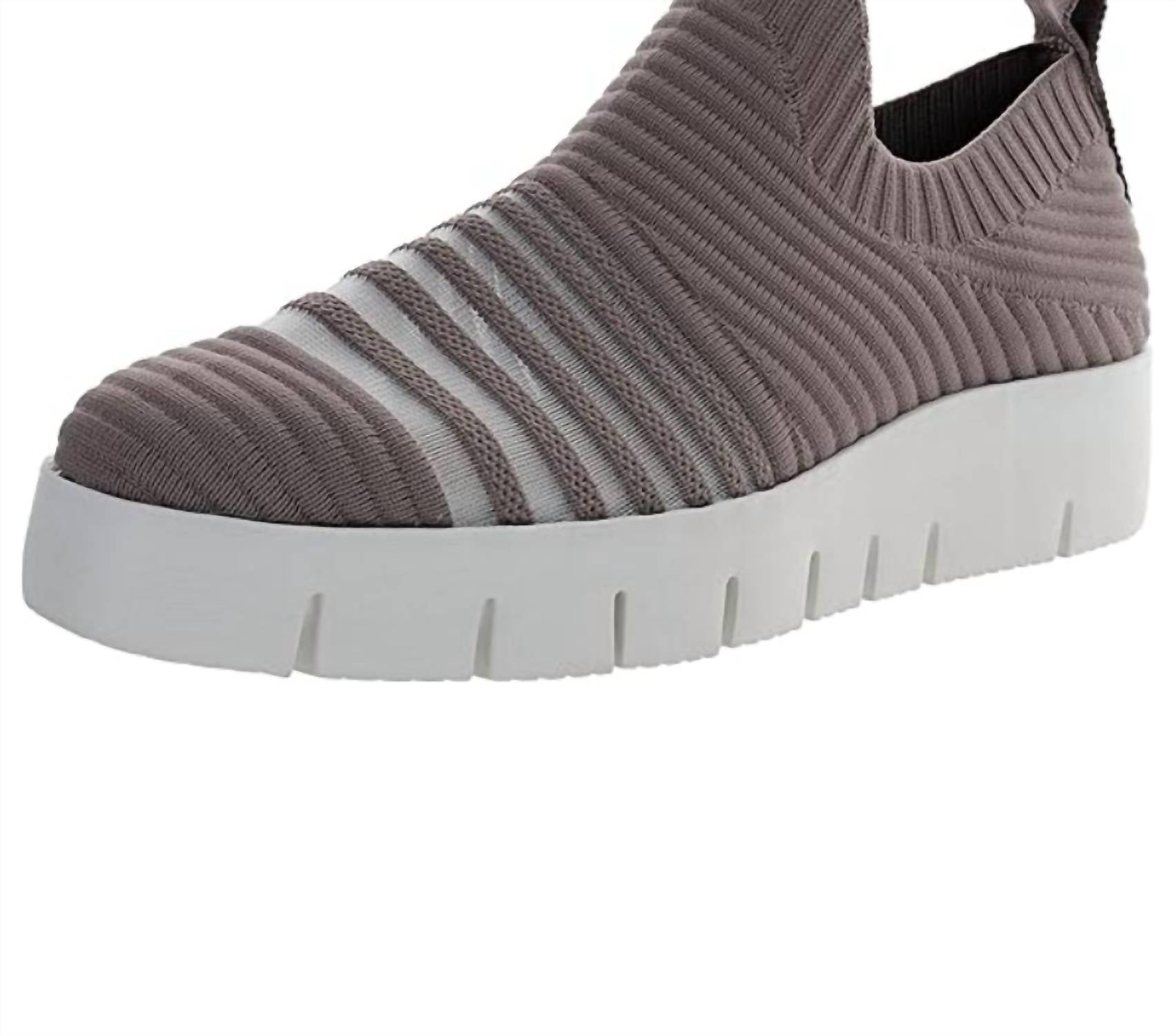 BERNIE MEV Women's Fx Dione Shoes in smoke cream - women's sneaker
