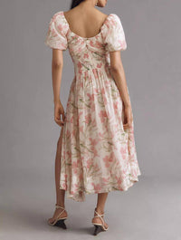 Astr - Sasilia Puff Sleeve Dress