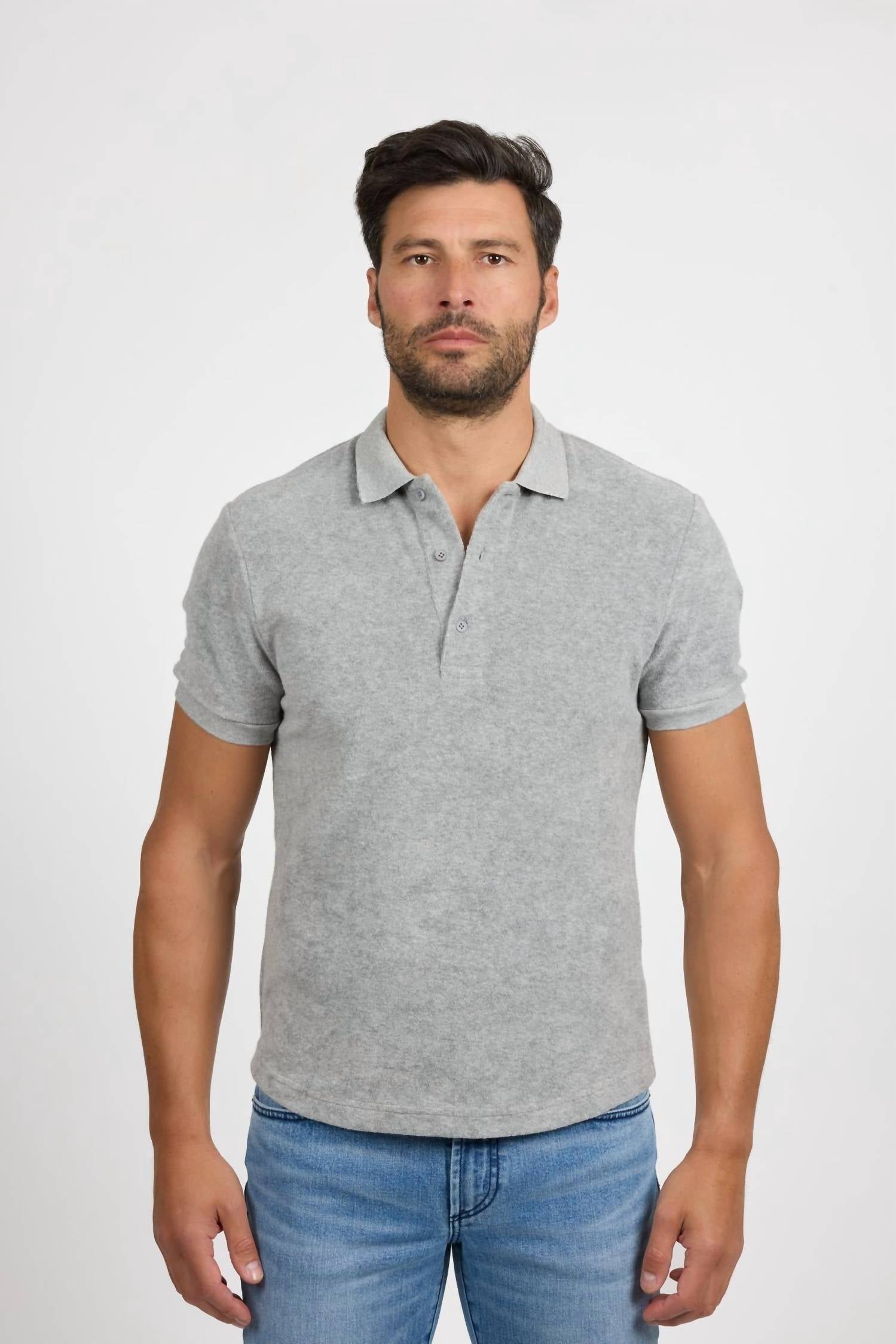 Monfrere - Pierce Towel Terry Polo Shirt