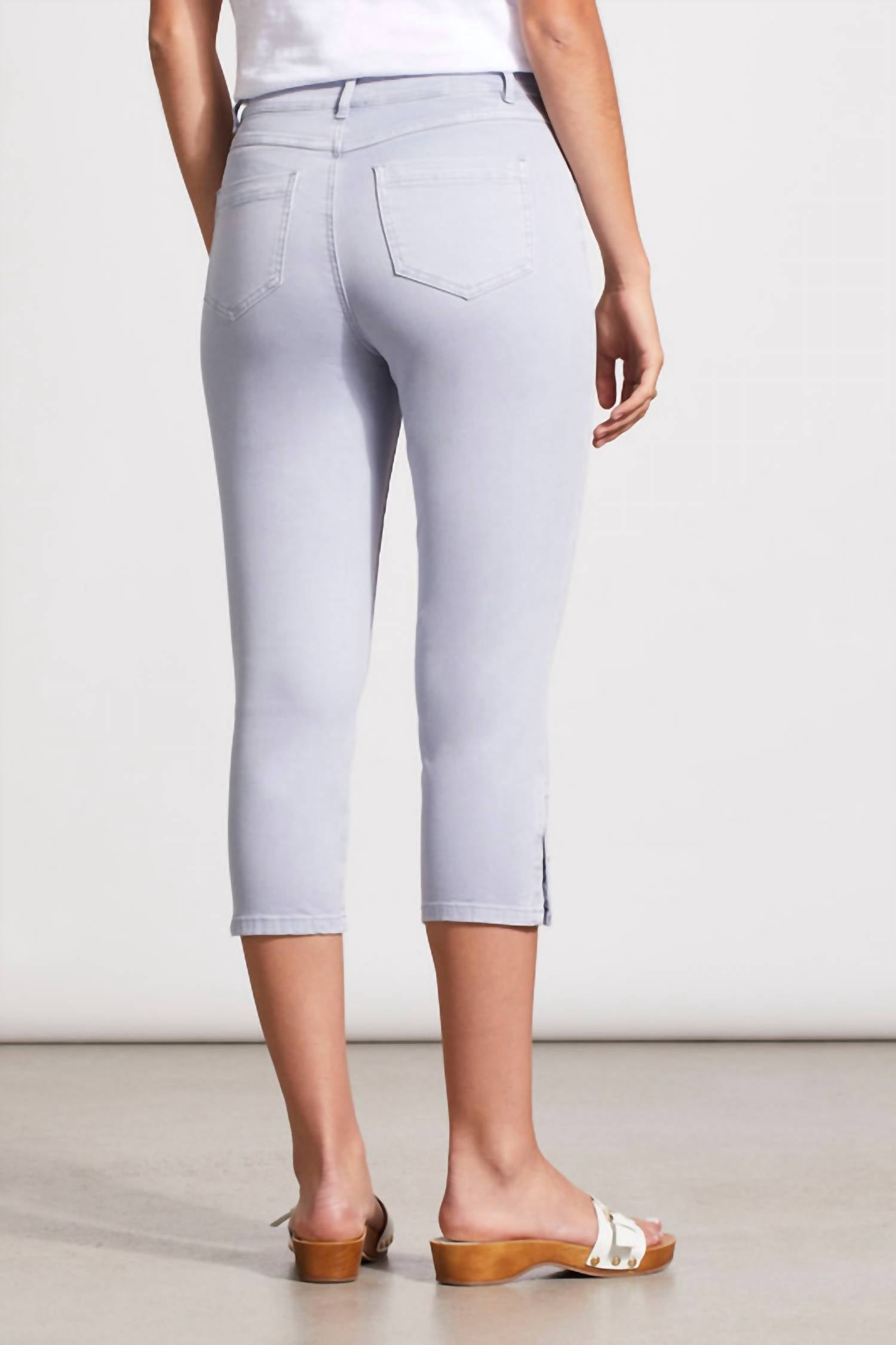 Tribal - Five Pocket Pull On Crop Pant