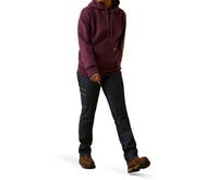 ARIAT Rebar Graphic Hoodie in potent purple - women's top - view 4