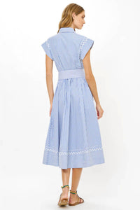 Oliphant - Belted Shirt Dress