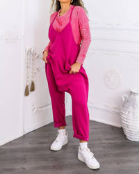 Surelymine - Slouchy Pocket Jumpsuit