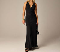 J.Crew - Full-length Embellished Ruched Dress