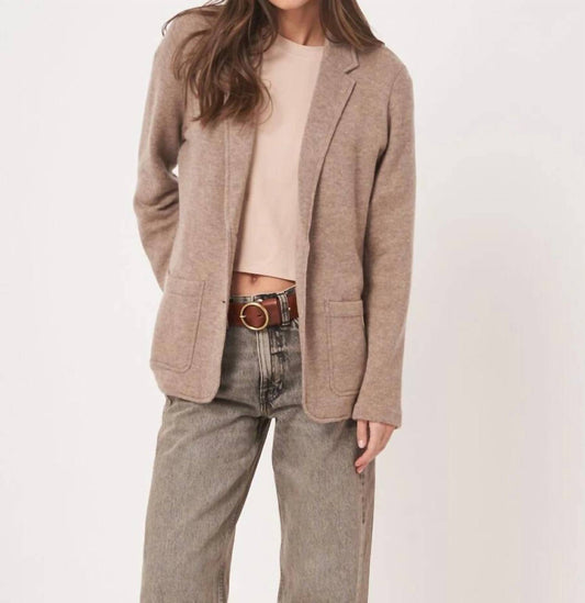 Repeat Cashmere - Wool Cashmere Knit Blazer