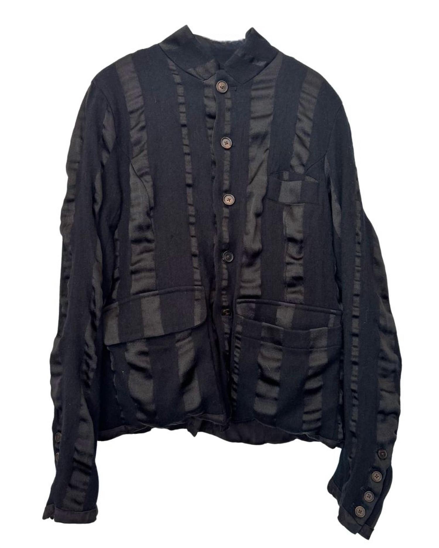 Aleksandr Manamis - Women's Striped Silk Blend Jacket