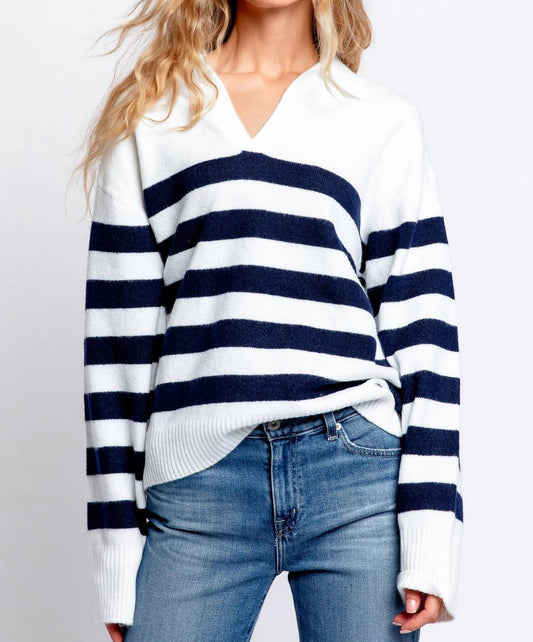 Michael Stars - Finley Johnny Stripe Sweater