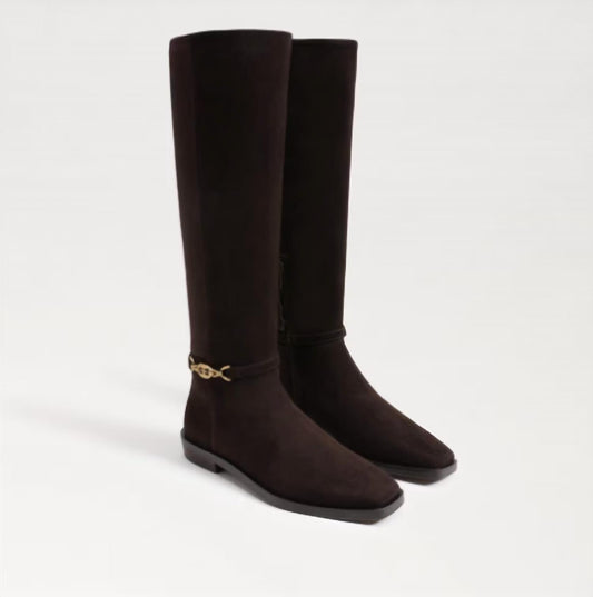 Sam Edelman - Women's Clive Suede Square Toe Tall Boots