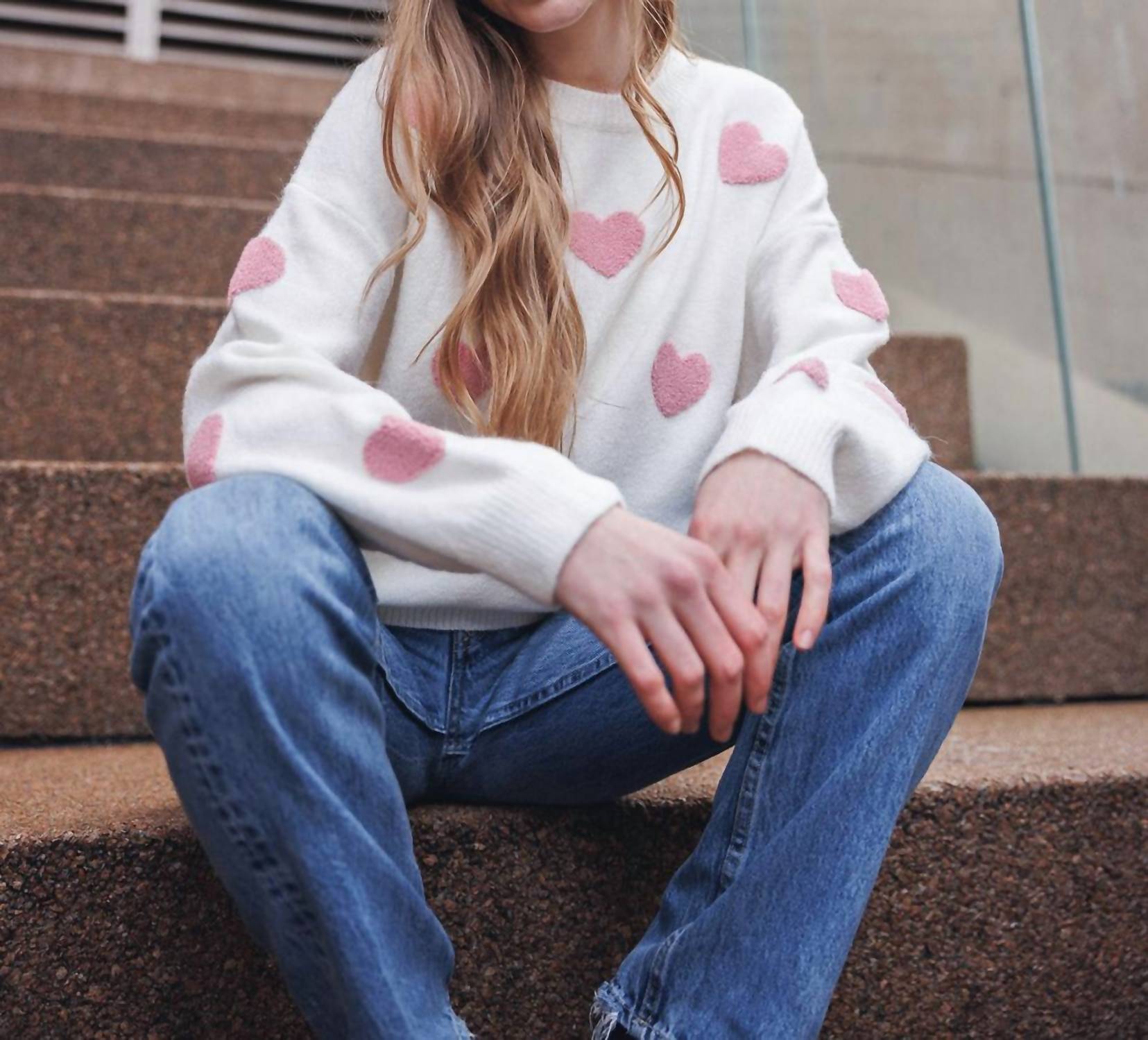 Papillon - Sweetheart Chenille Sweater
