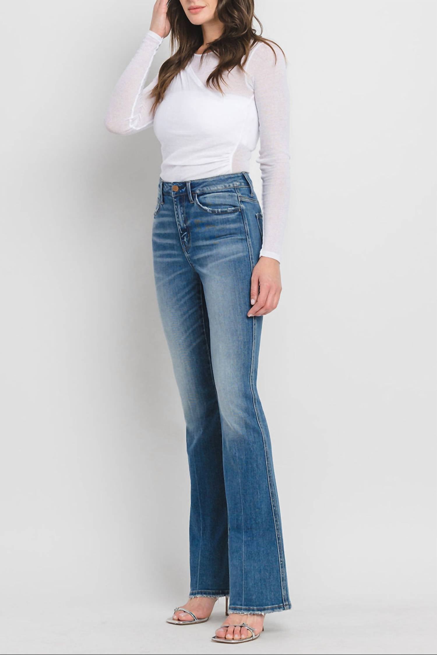 Flying Monkey - High Rise Classic Bootcut Jeans