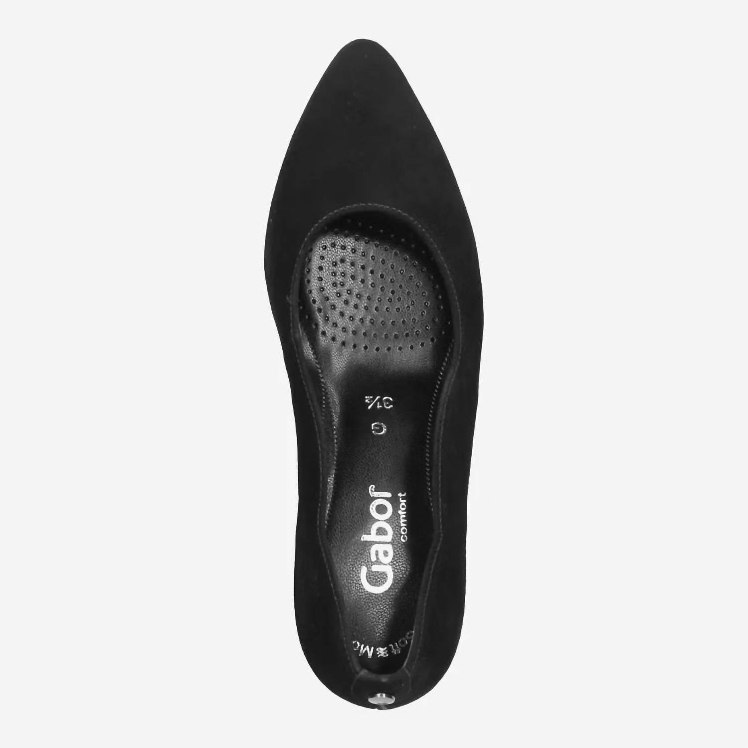 Gabor - Women's Scalloped Suede Heel