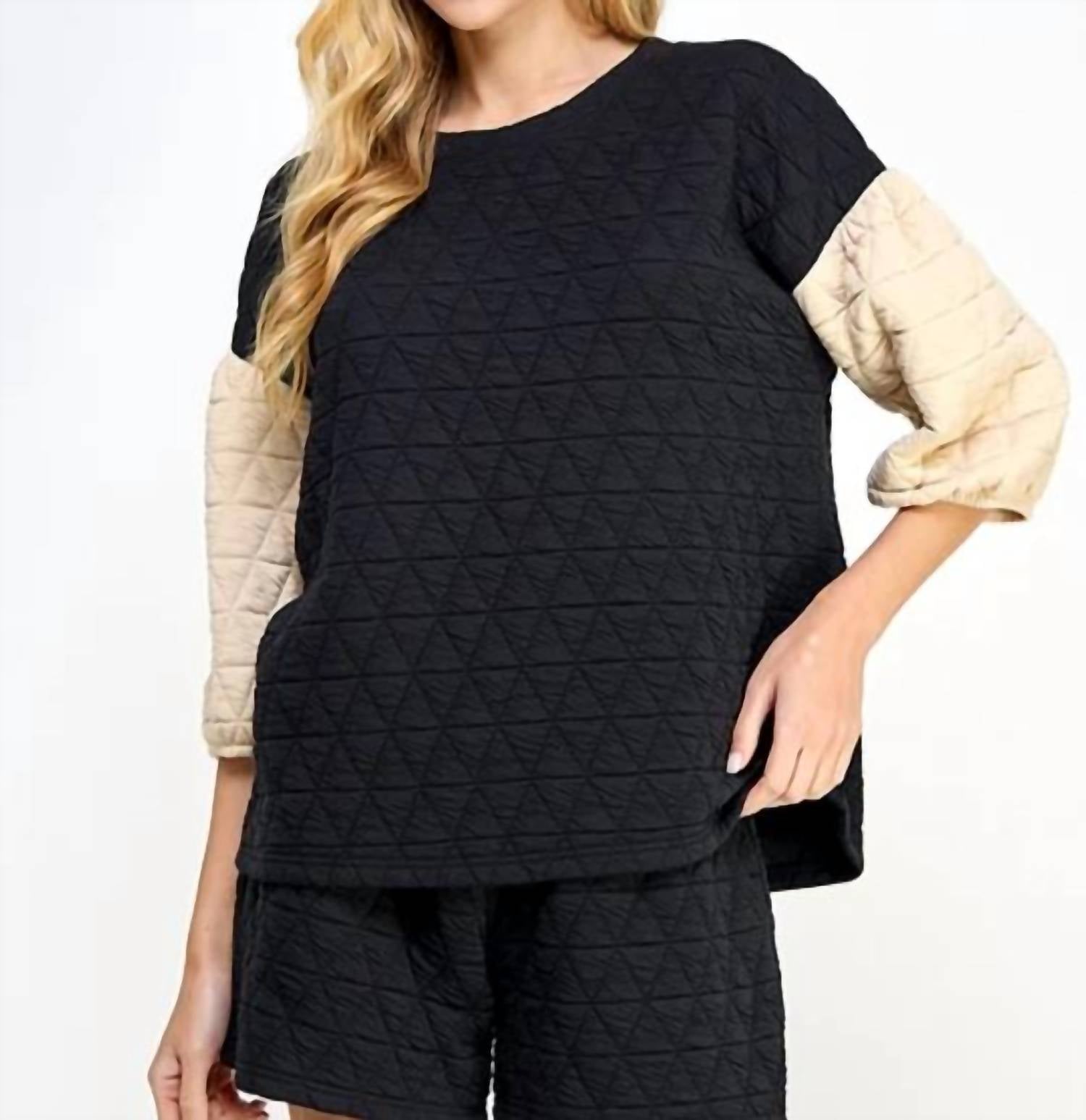 See And Be Seen - Paloma Puff Sleeve Top