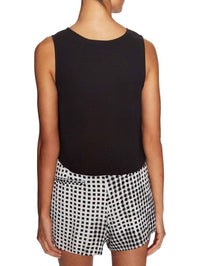 RAY OF LIGHT SLEEVELESS LAYERED CREW NECK TOP