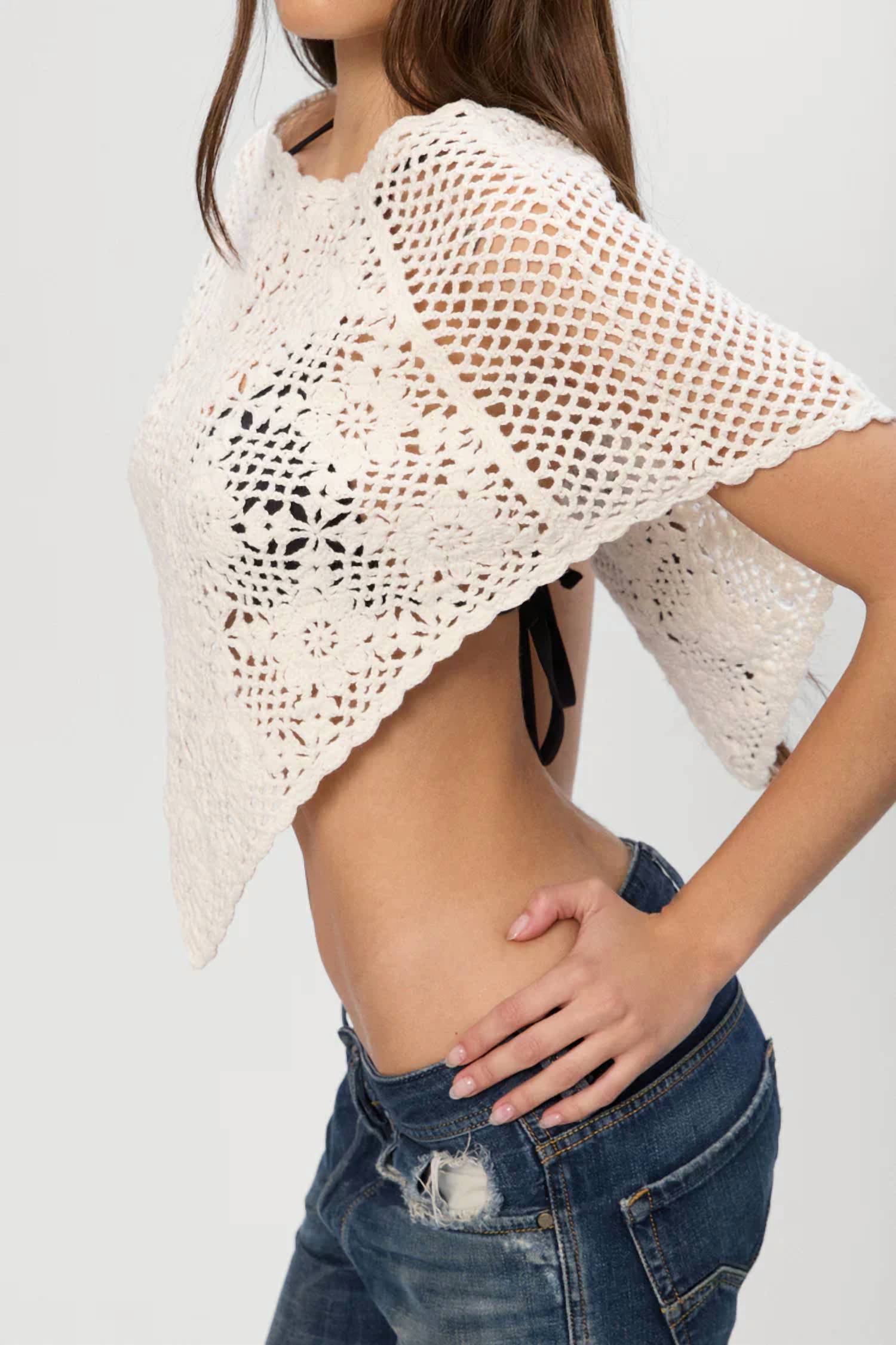 Frankies Bikinis - Sophie Crochet Poncho