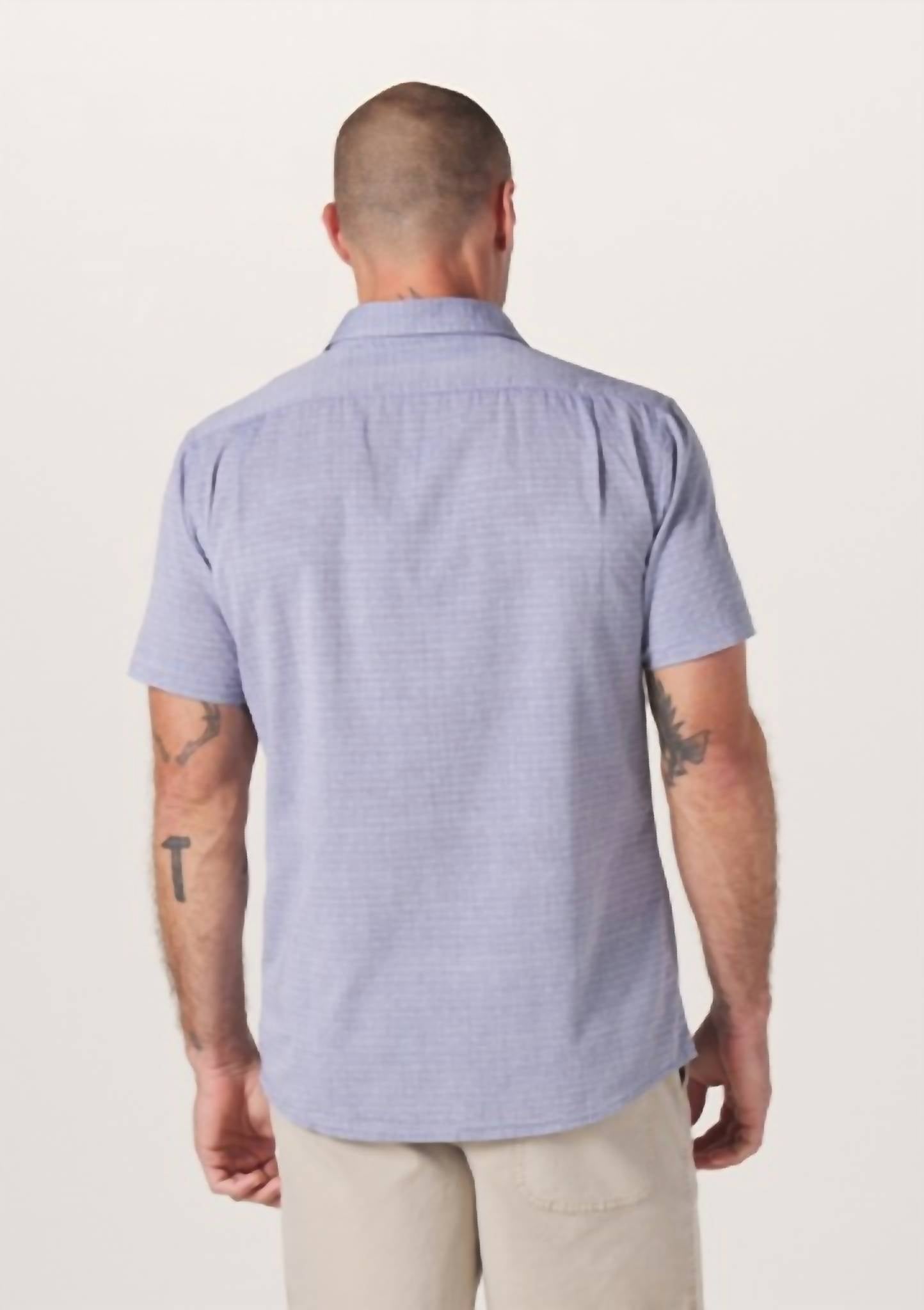 The Normal Brand - Freshwater Short Sleeve Button Up Shirt