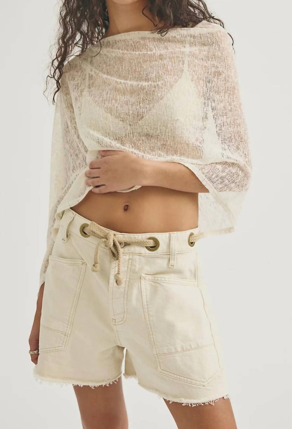 Free People - Moxie Barrel Shorts