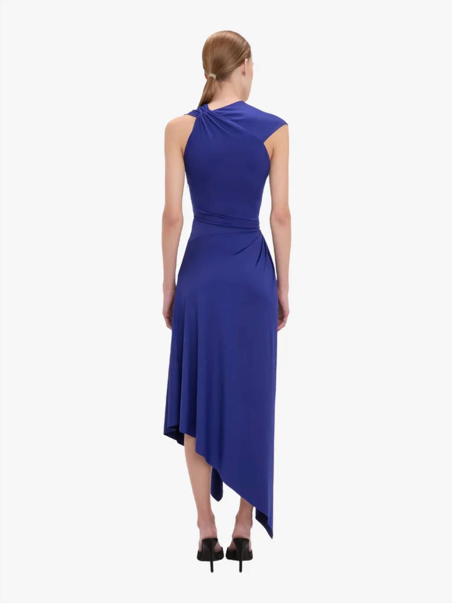 Victoria Beckham - Cap Sleeve Midi Dress