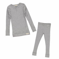 Marmar Copenhagen - Boy's Long Sleeve Ribbed Henley Set
