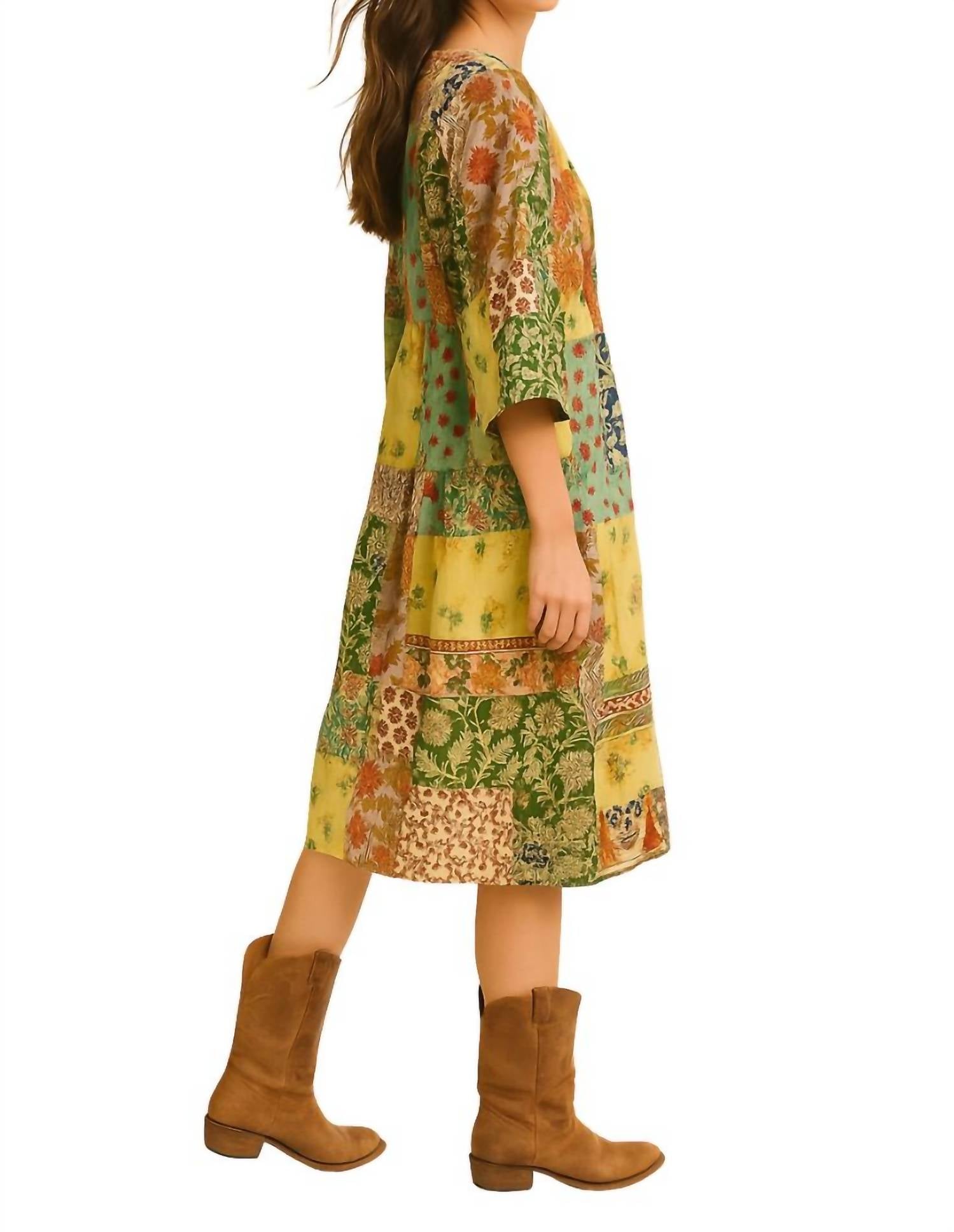 Jaded Gypsy - Afternoon Garden Views Dress