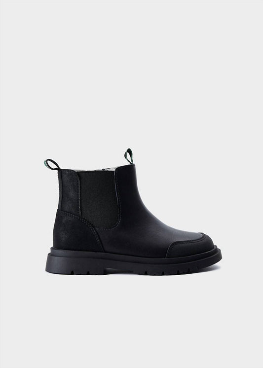 Mayoral - Kid's Leather Chelsea Biker Boot Mid