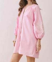 Tcec - Rosé Garden Dress