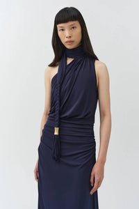 Simkhai - Moira Draped Jersey Gown