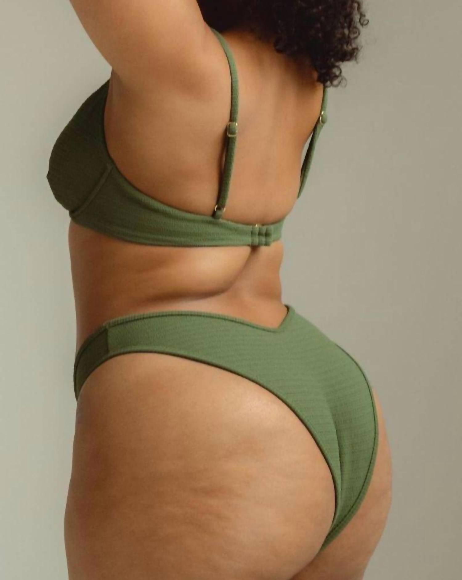 Montce - Lulu Zig-zag Stitch Bikini Bottom