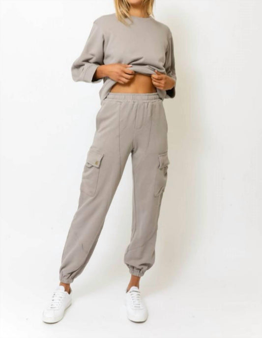 Olivaceous - Cargo Joggers