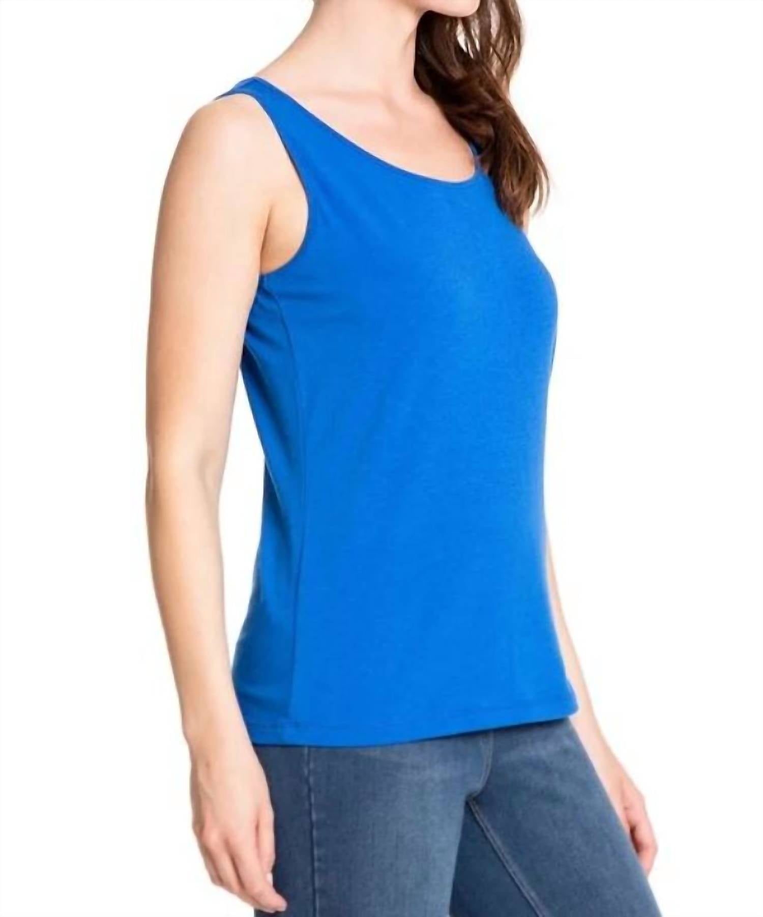 Multiples - Double Scoop Neck Tank
