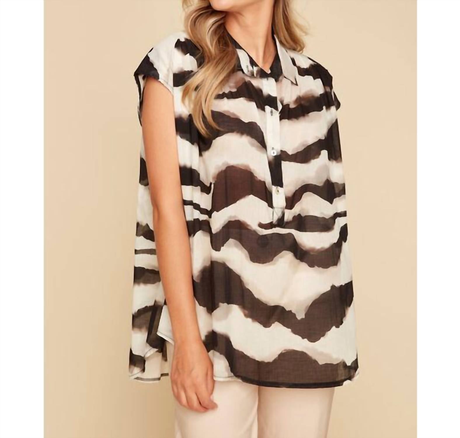Renuar - Cotton Voile Blouse