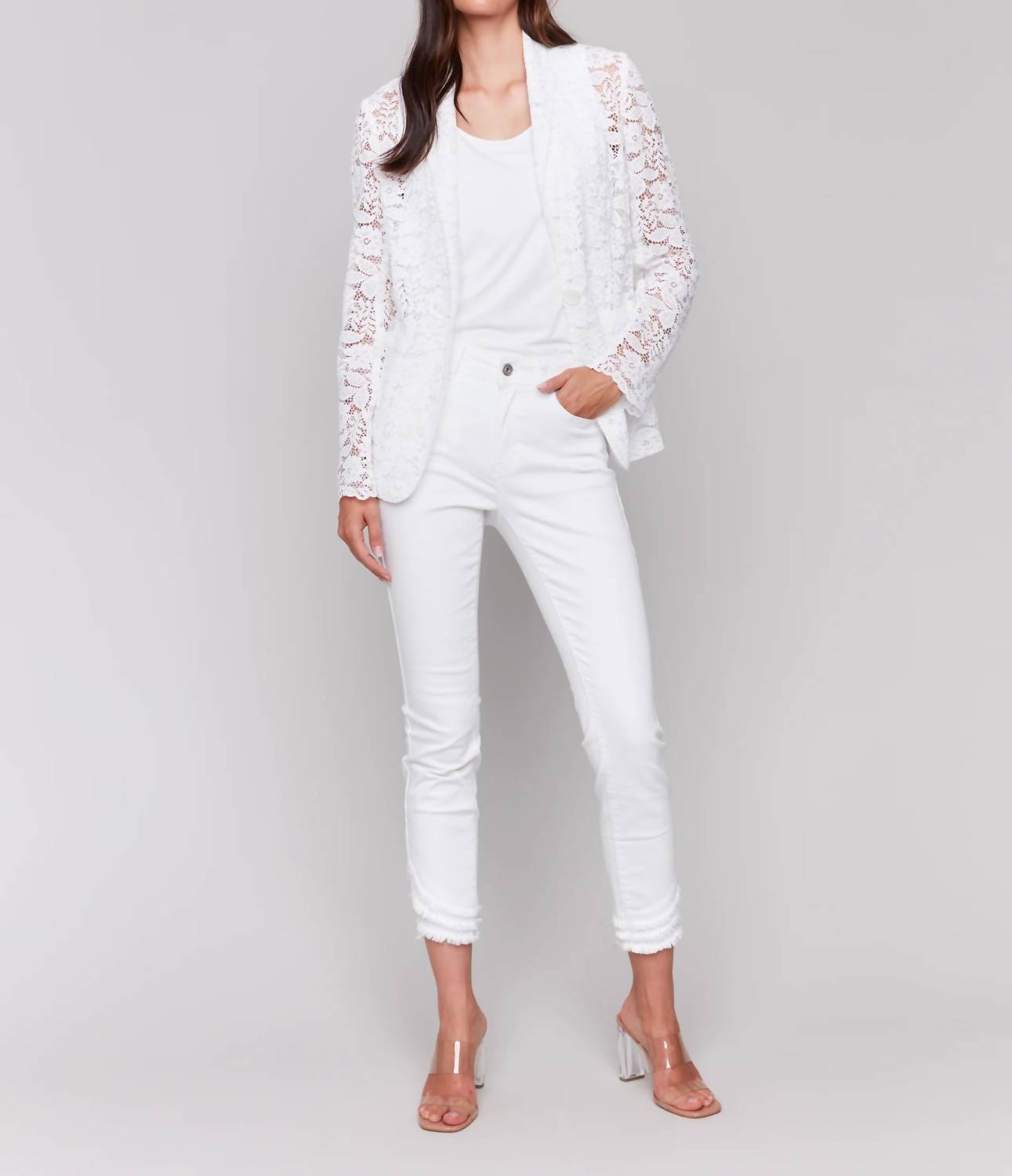 Charlie B - lace blazer
