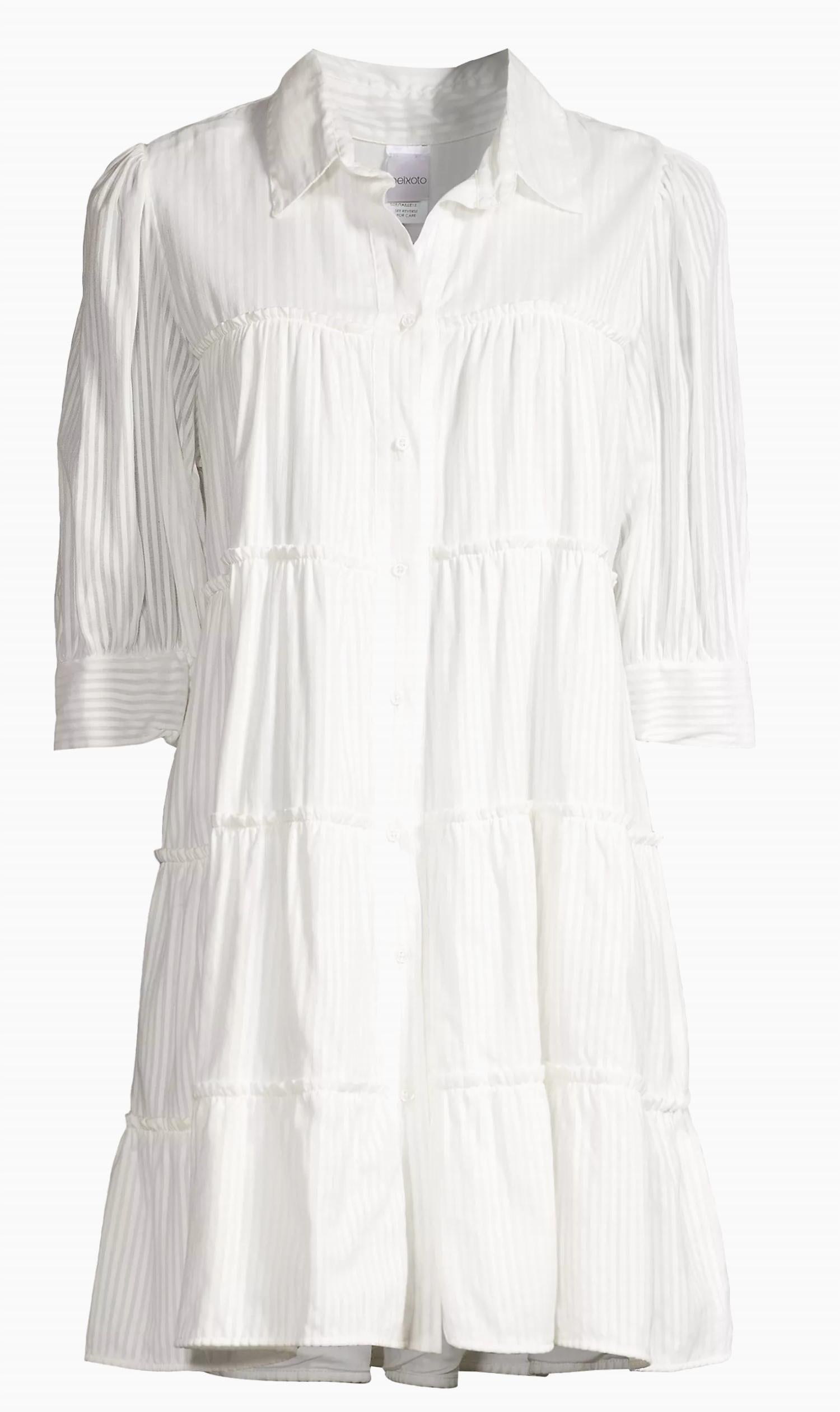 Lola Mini Dress in Ferra Stripe