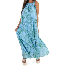 Pretty Follies - Women's Island Tide Floral Maxi Dress