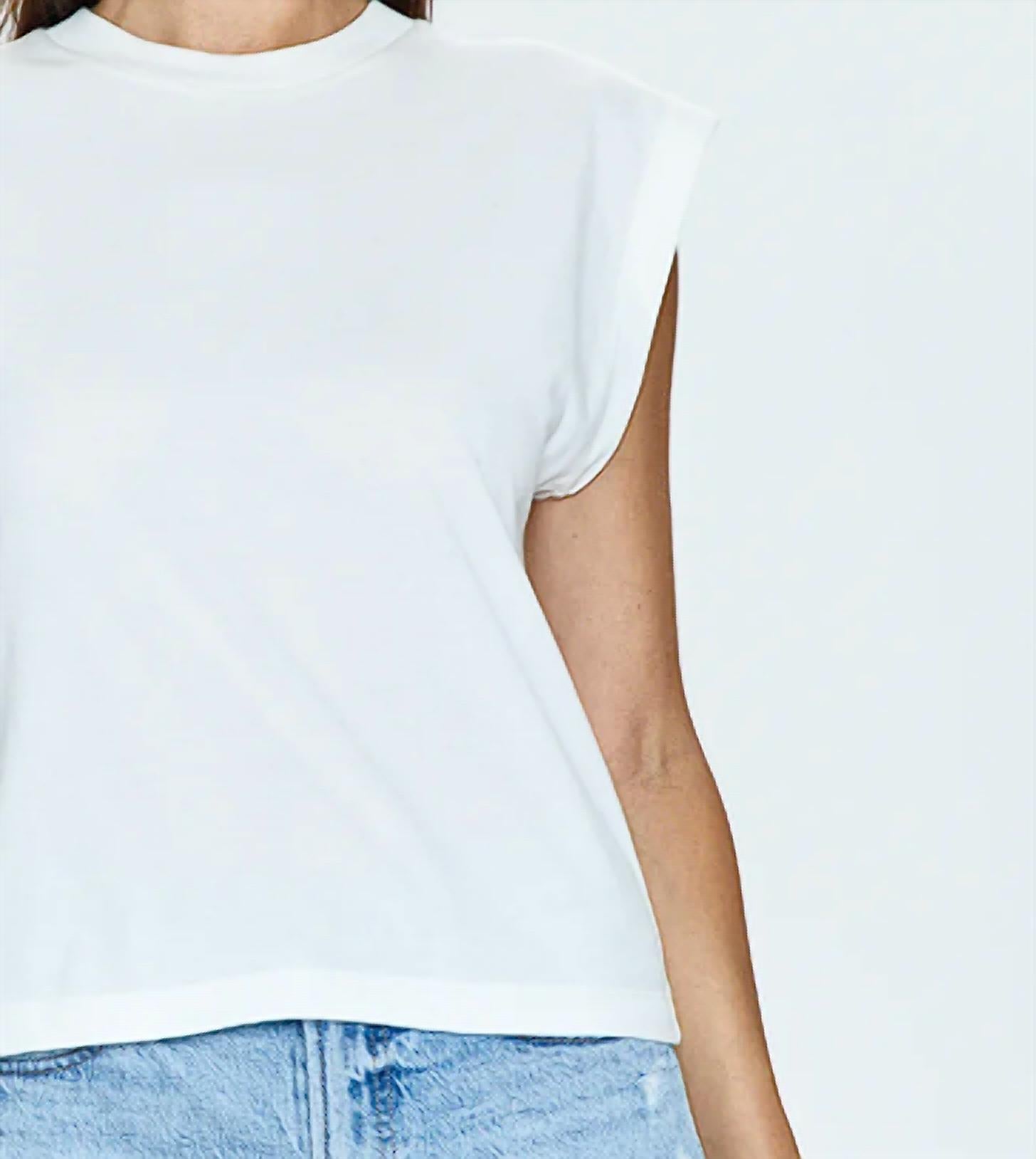 Pistola - Marina Wide Shoulder Muscle Tee Top