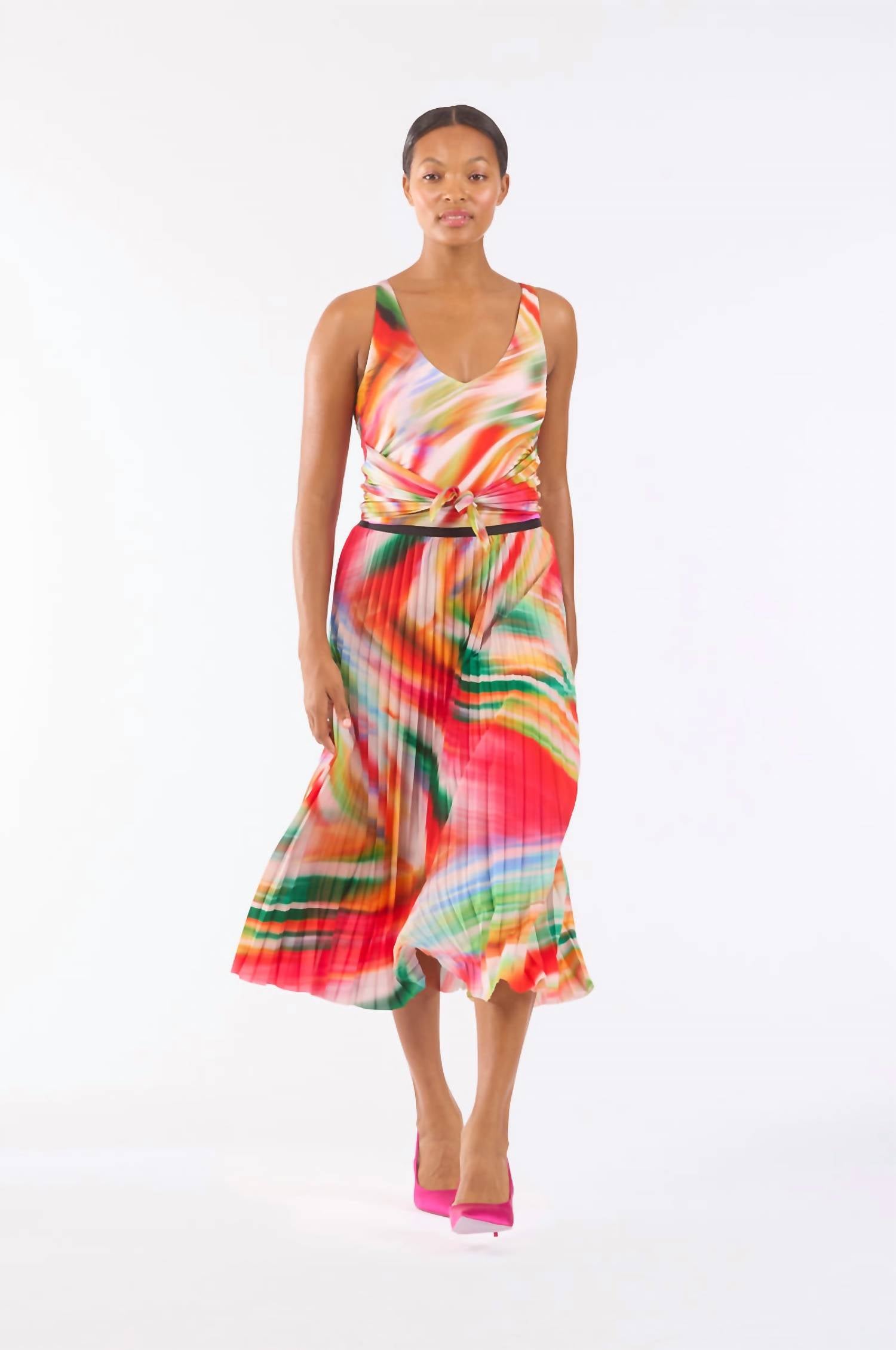 Le Superbe - Bold Pleated Skirt