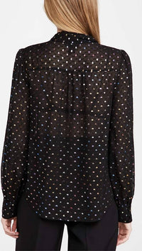 Paige - Cleobelle Long Sleeve Tie Neck Blouse