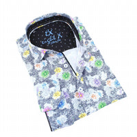 Eight X - Static Floral Button Down Shirt