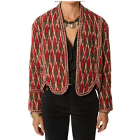 Maison Hotel Devendra Jacket in bonfire volcano - women's jacket