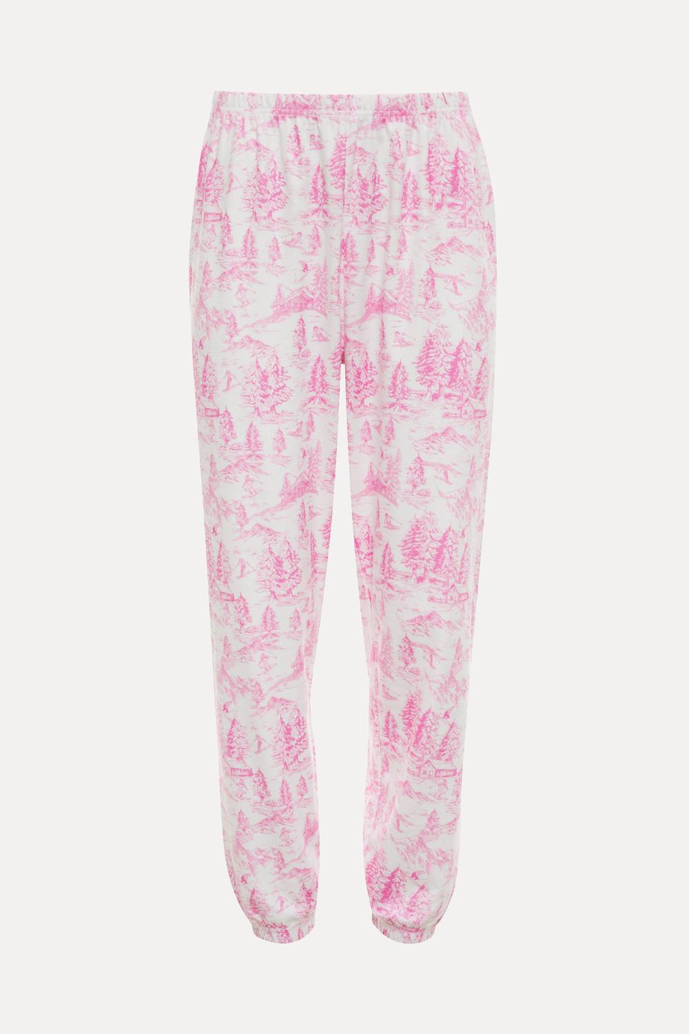 Beach Riot Georgie Ski Pant in powder pink - women's pants - view 4