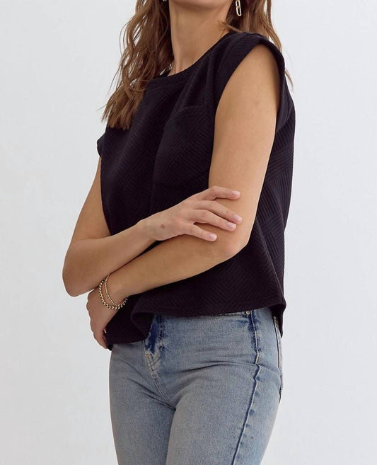 Entro - Textured Top